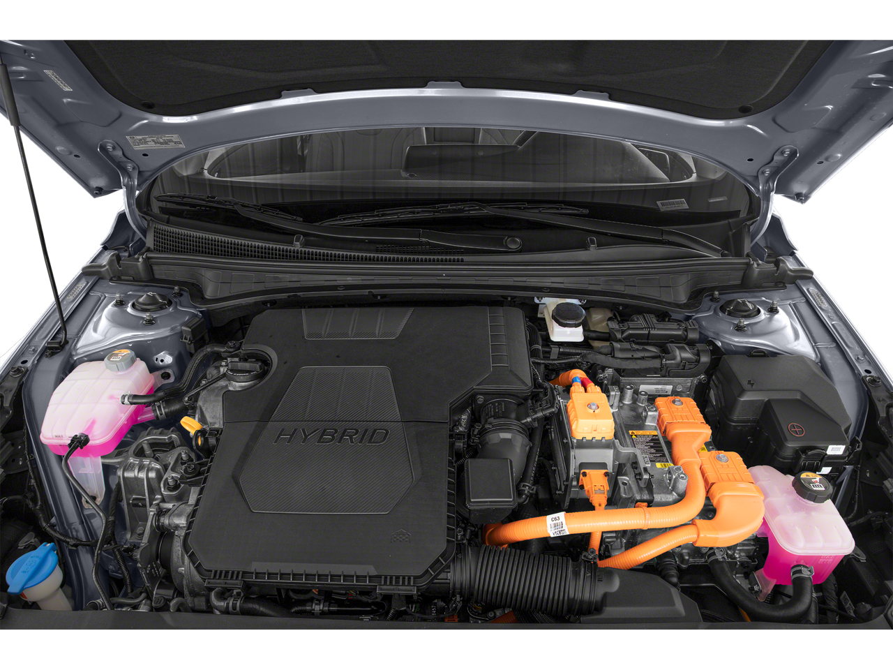 2021 Hyundai ELANTRA HYBRID Blue