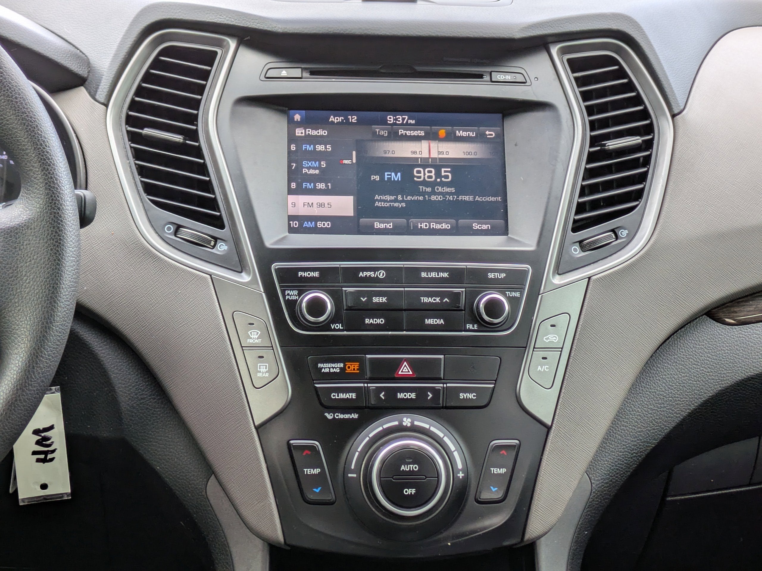 2017 Hyundai SANTA FE SPORT 2.4L
