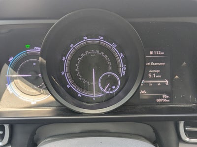 2021 Hyundai ELANTRA HYBRID Blue