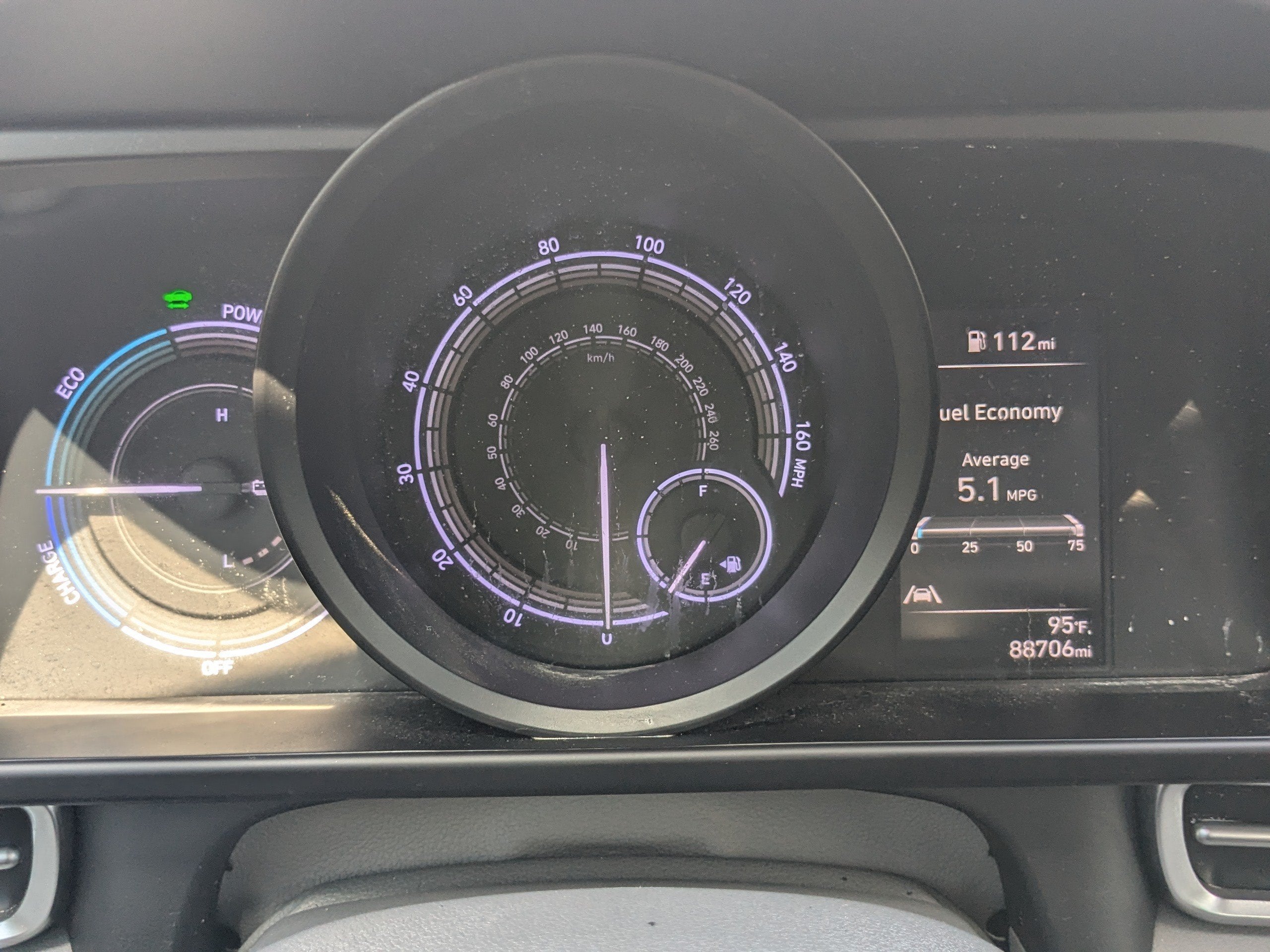 2021 Hyundai ELANTRA HYBRID Blue