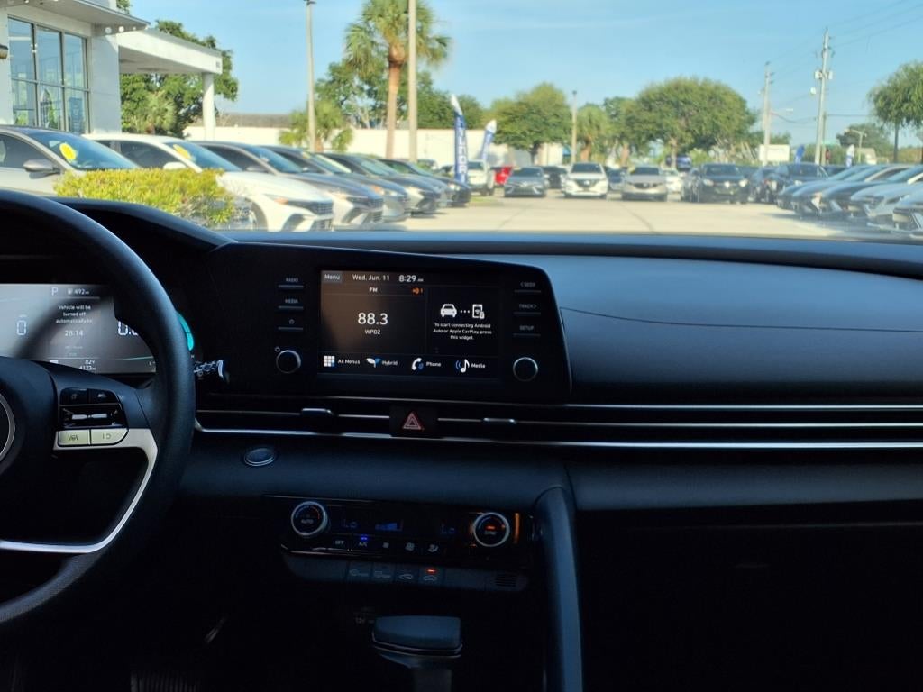 2025 Hyundai ELANTRA HYBRID Blue