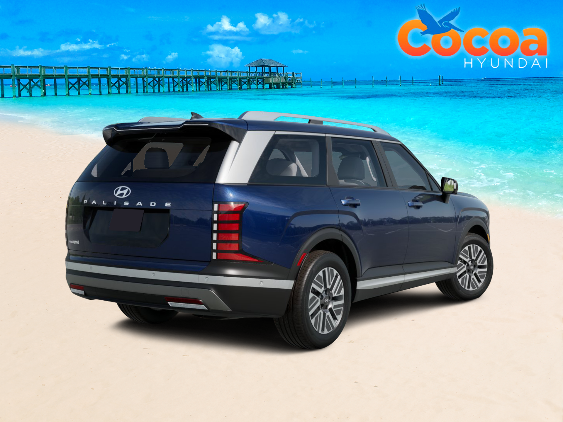 2026 Hyundai PALISADE HYBRID Blue SEL Premium 8P