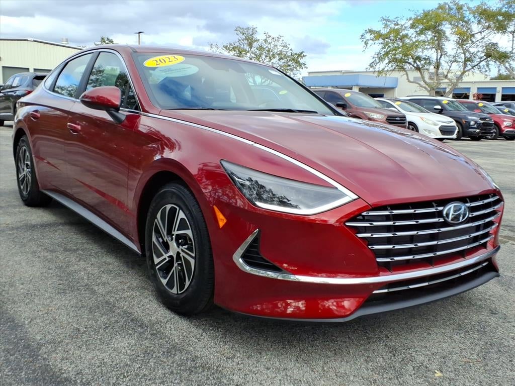 2023 Hyundai SONATA HYBRID Blue