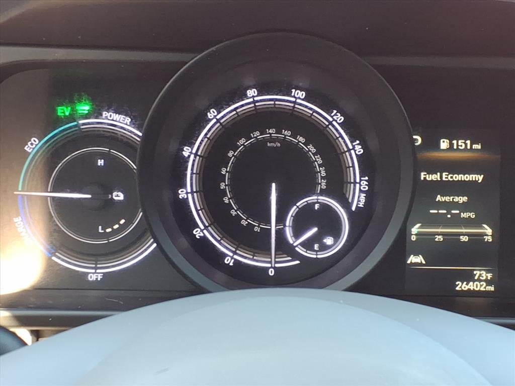 2023 Hyundai ELANTRA HYBRID Blue