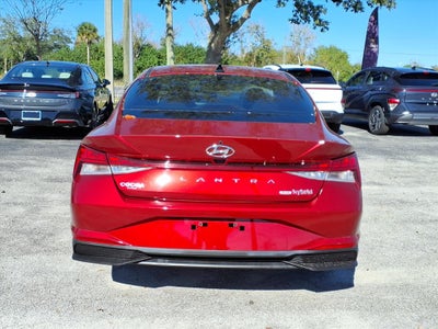 2023 Hyundai ELANTRA HYBRID Blue