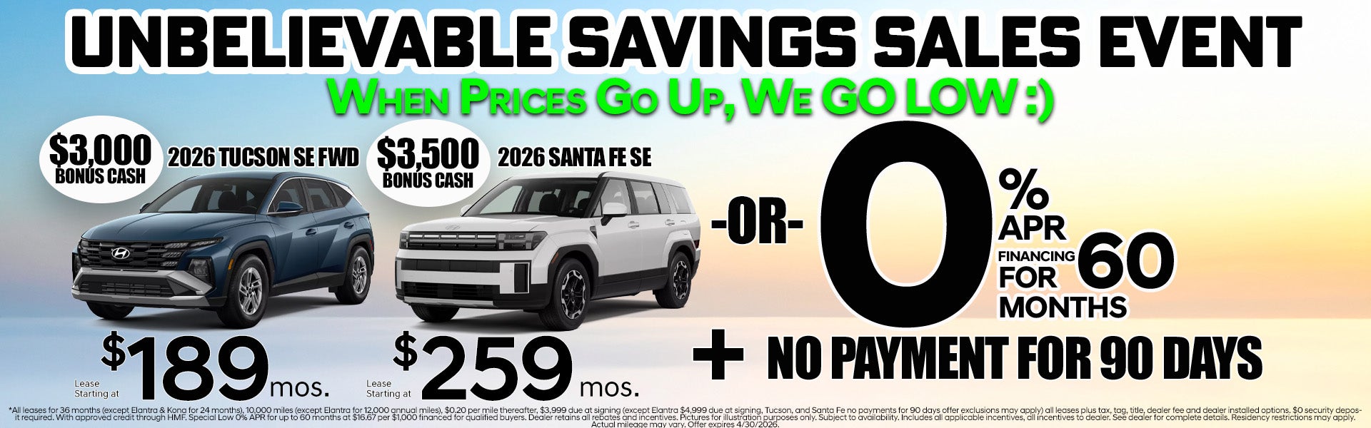 Super Saver_ Tucson/Santafe