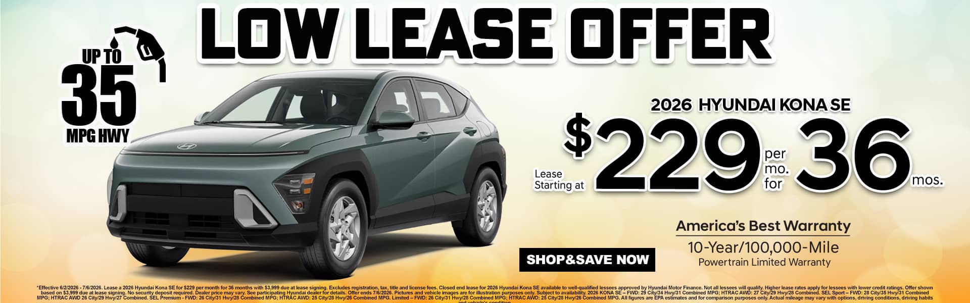 KONA Lease
